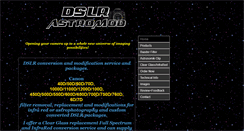 Desktop Screenshot of dslrastromod.co.uk