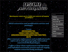 Tablet Screenshot of dslrastromod.co.uk